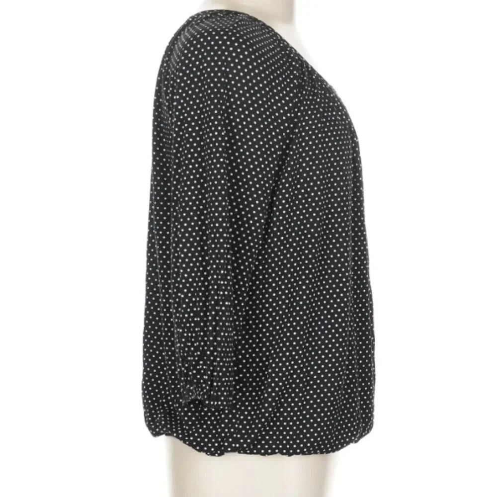 Michael Kors Women's Polka Dot Blouse Large